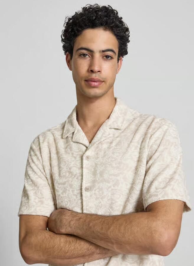 Only & Sons relaxed fit vrijetijdsoverhemd met katoen model 'CLEMENT'