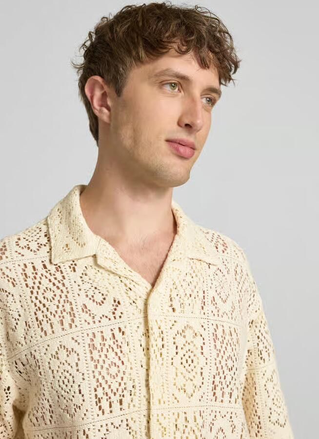 Only & Sons relaxed fit vrijetijdsoverhemd van katoenmix model 'AVON'