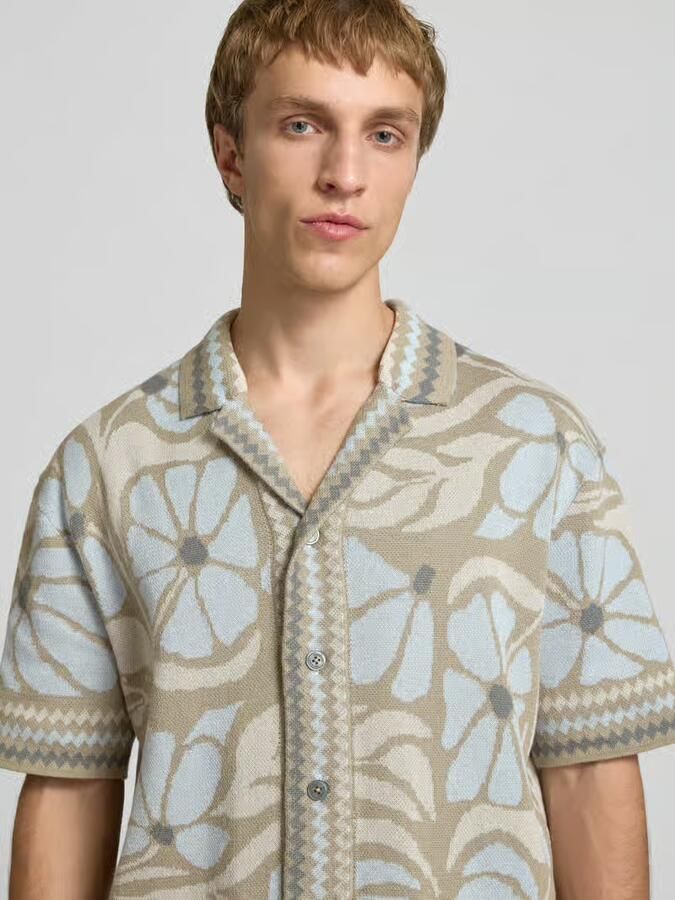 Only & Sons relaxed fit vrijetijdsoverhemd van katoenmix model 'DUKE'