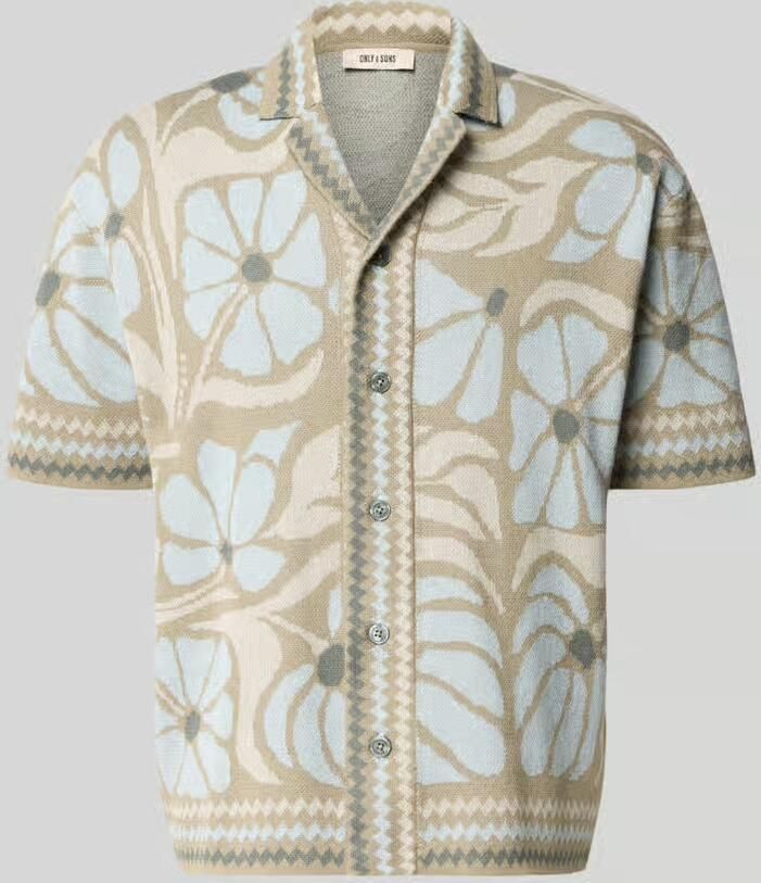 Only & Sons relaxed fit vrijetijdsoverhemd van katoenmix model 'DUKE' - Foto 2