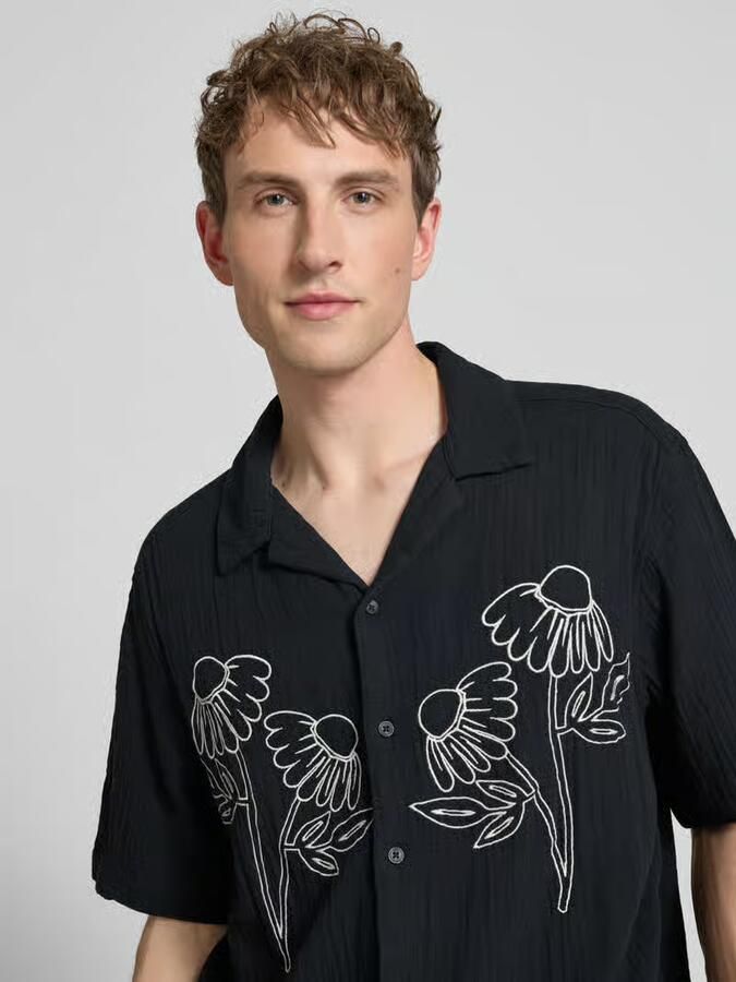 Only & Sons relaxed fit vrijetijdsoverhemd van puur katoen model 'JACKSON'