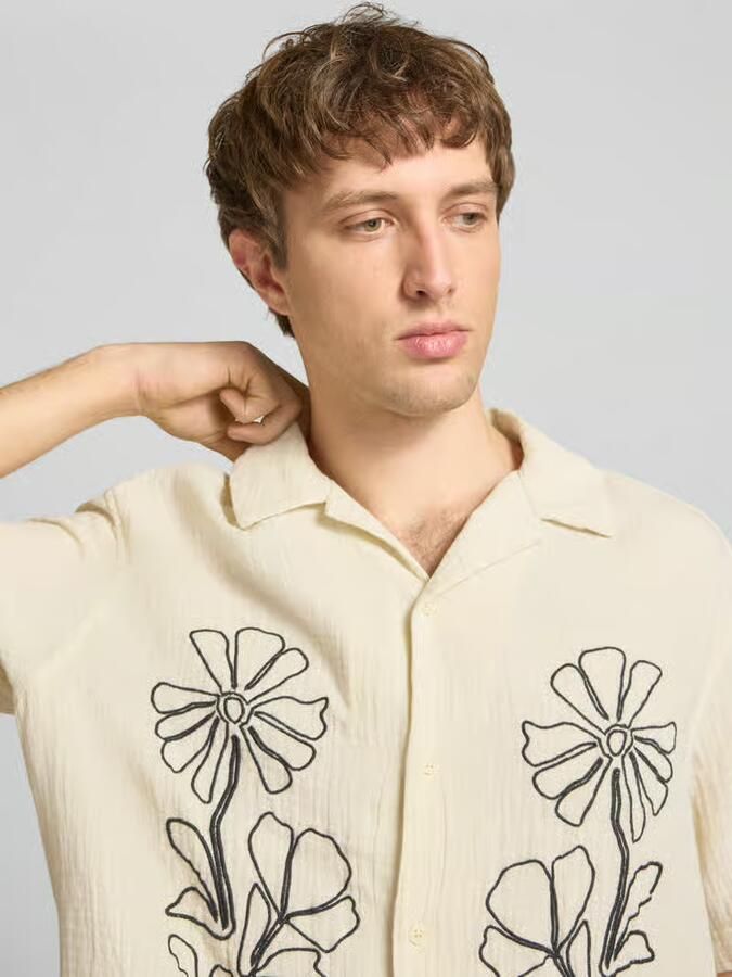 Only & Sons relaxed fit vrijetijdsoverhemd van puur katoen model 'JACKSON' - Foto 3