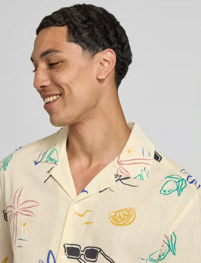 Only & Sons relaxed fit vrijetijdsoverhemd van puur katoen model 'LUKE'