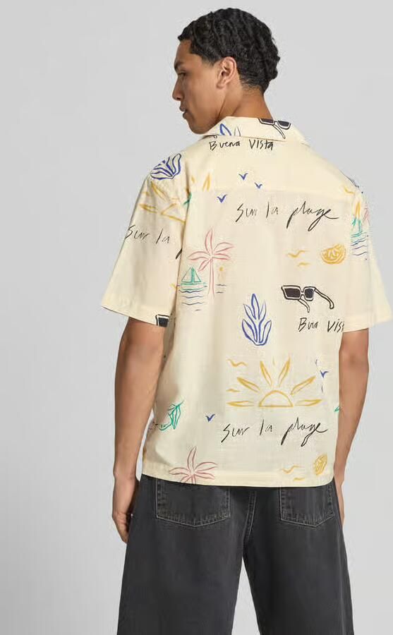 Only & Sons relaxed fit vrijetijdsoverhemd van puur katoen model 'LUKE' - Foto 3