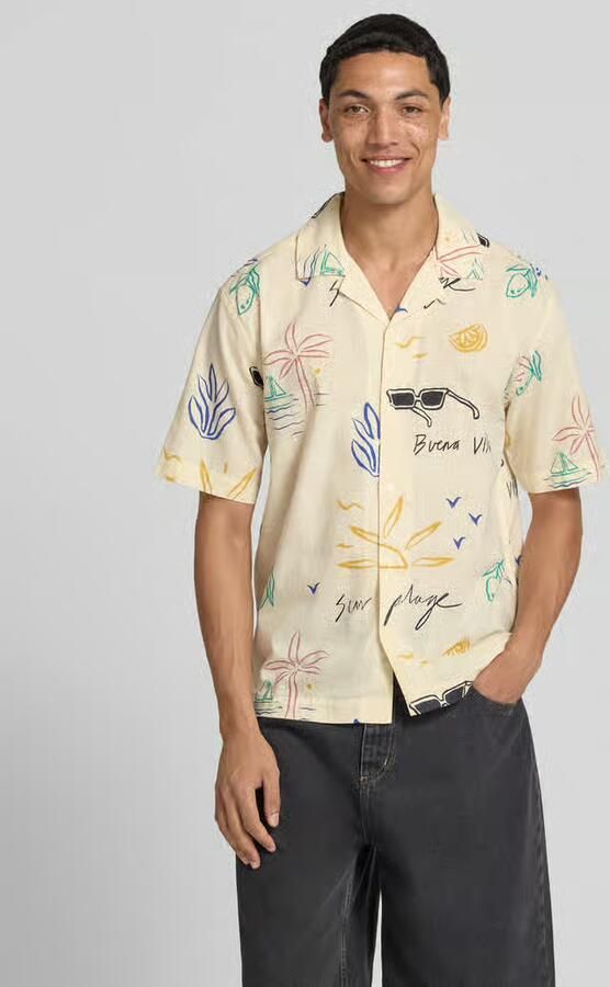 Only & Sons relaxed fit vrijetijdsoverhemd van puur katoen model 'LUKE' - Foto 4