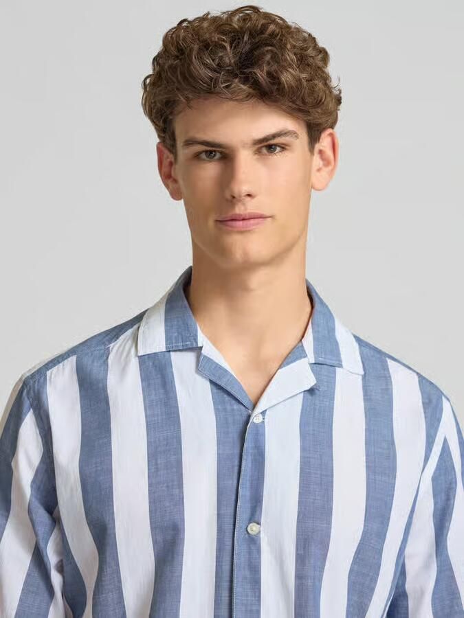 Only & Sons relaxed fit vrijetijdsoverhemd van puur katoen model 'TES' - Foto 2