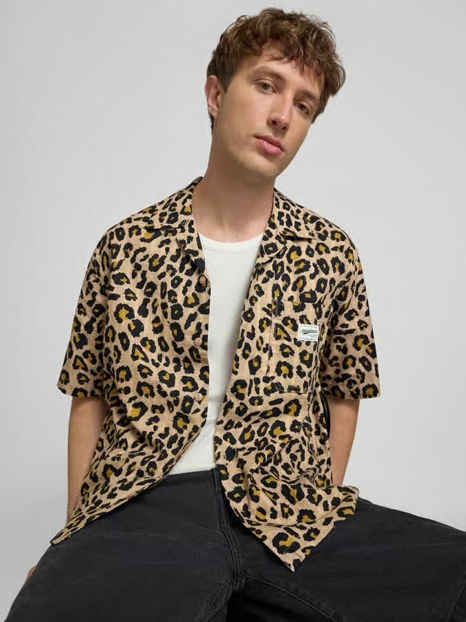 Only & Sons relaxed fit vrijetijdsoverhemd van puur katoen model 'ZEKE'
