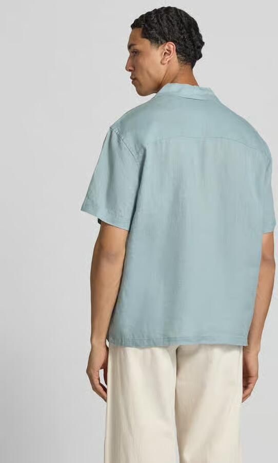 Only & Sons relaxed fit vrijetijdsoverhemd van puur linnen model 'FLYNN' - Foto 3