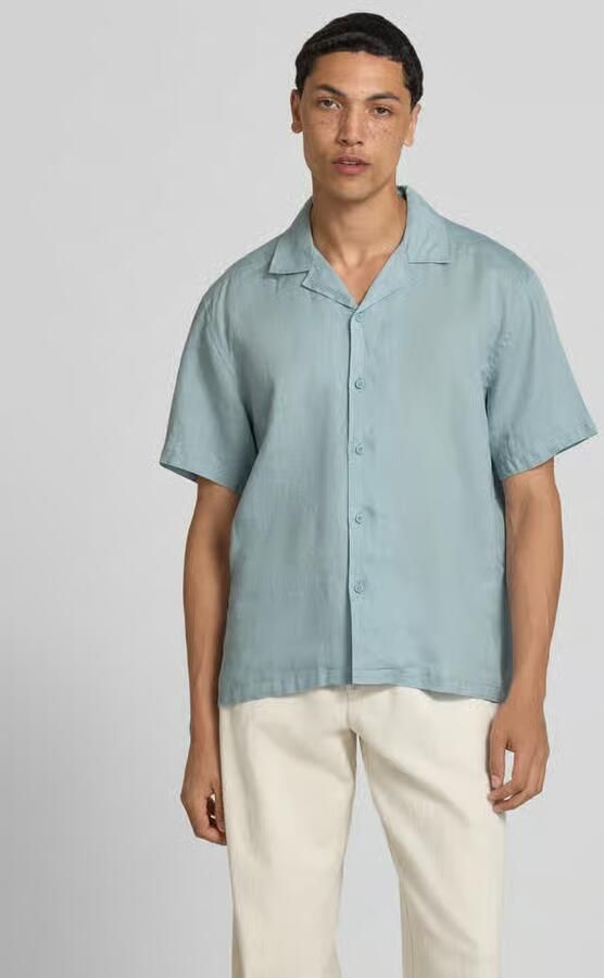 Only & Sons relaxed fit vrijetijdsoverhemd van puur linnen model 'FLYNN' - Foto 2