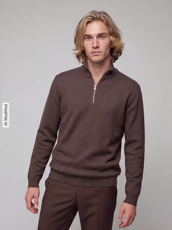 Only & Sons Regular fit schipperstrui van puur katoen model 'TING' - Foto 5