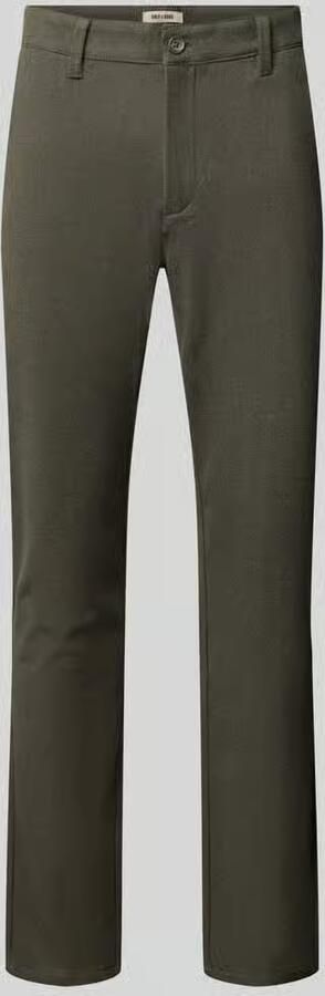 Only & Sons Slim fit broek met viscose model 'MARK'