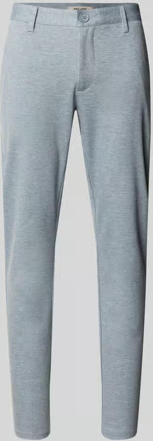 Only & Sons Slim fit chino van viscosemix model 'MARK' - Foto 4