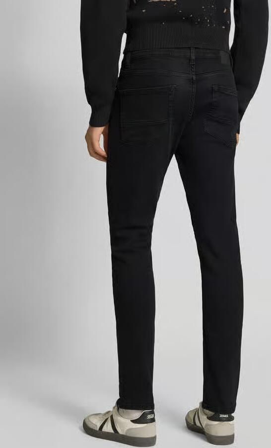 Only & Sons Heren Zwarte Jeans met Ritssluiting en Knoopsluiting Black Heren - Foto 12