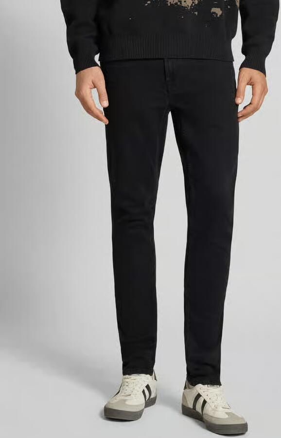 Only & Sons Heren Zwarte Jeans met Ritssluiting en Knoopsluiting Black Heren - Foto 13
