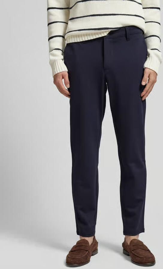 Only & Sons Marineblauwe Stretch Chinos Donkerblauw Blue Heren - Foto 6