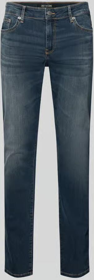 Only & Sons Slim fit jeans van katoenmix model 'LOOM'