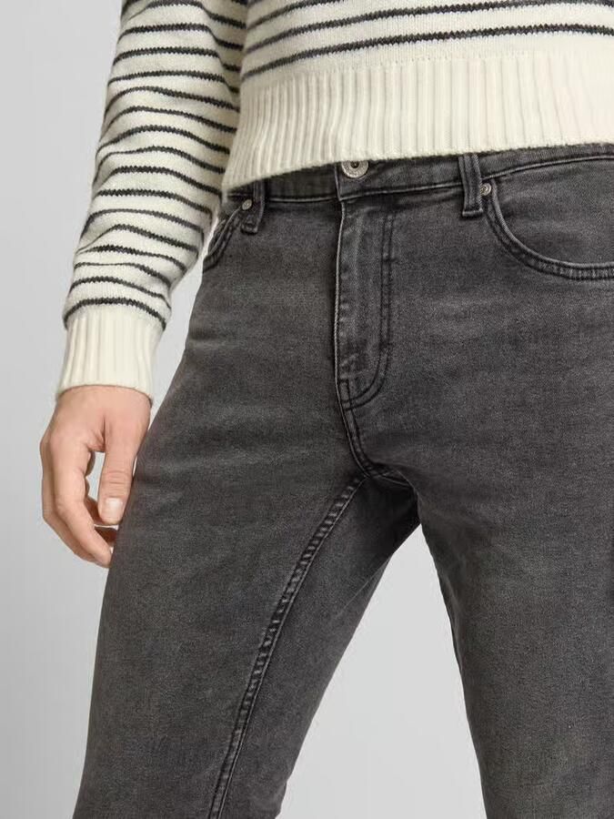 Only & Sons Slim fit jeans van katoenmix model 'LOOM' - Foto 2