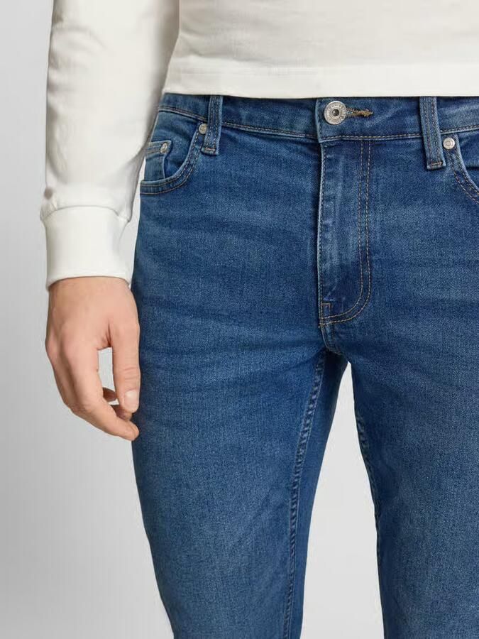 Only & Sons Slim fit jeans van katoenmix model 'LOOM' - Foto 4