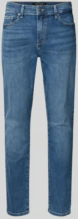 Only & Sons Slim fit jeans in 5-pocketmodel model 'LOOM' - Foto 11
