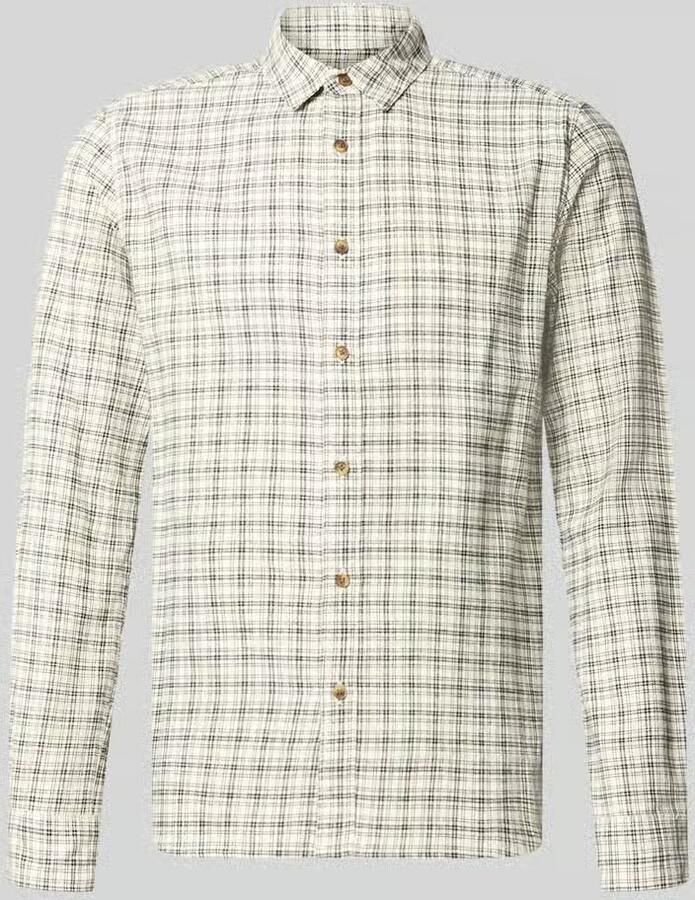 Only & Sons Slim fit vrijetijdsoverhemd van 100% katoen model 'GUDMUND'