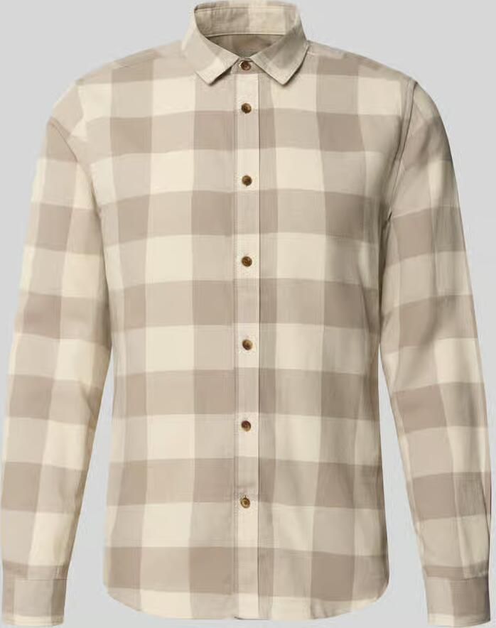 Only & Sons Regular fit vrijetijdsoverhemd met kentkraag model 'GUDMUND'