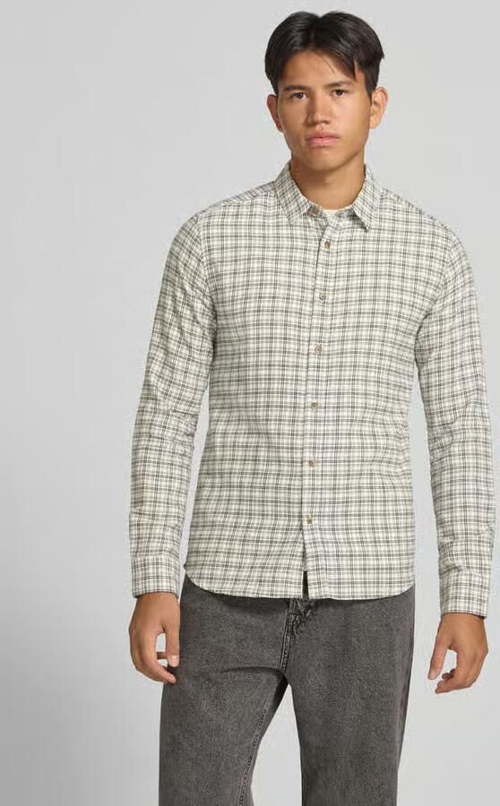 Only & Sons Slim fit vrijetijdsoverhemd van 100% katoen model 'GUDMUND' - Foto 9