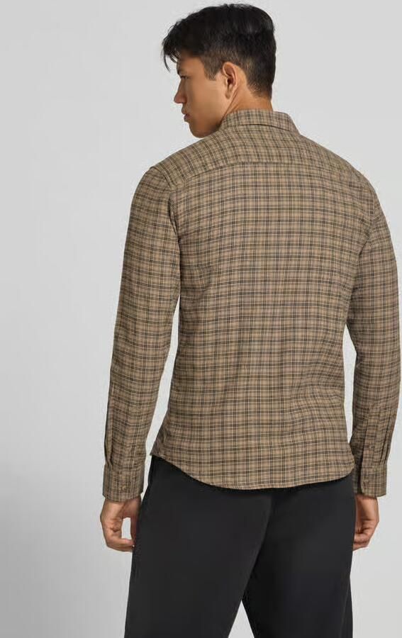 Only & Sons Slim fit vrijetijdsoverhemd van 100% katoen model 'GUDMUND' - Foto 2
