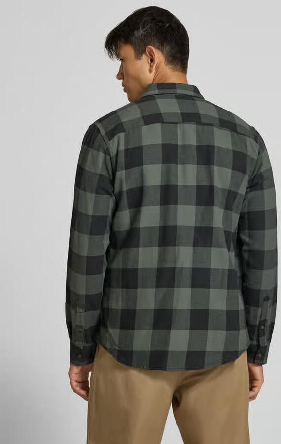 Only & Sons Slim fit vrijetijdsoverhemd van 100% katoen model 'GUDMUND' - Foto 3