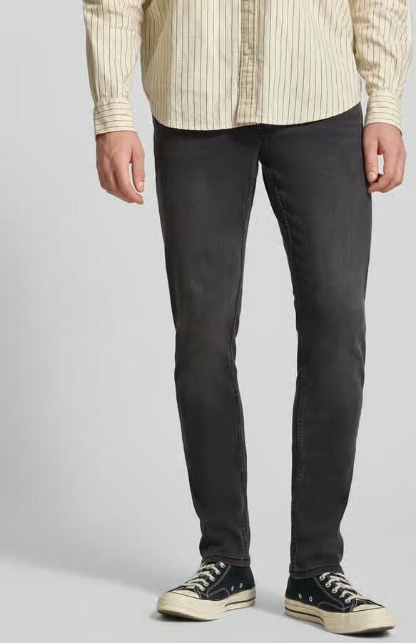 Only & Sons Slim fit jeans Met zwarte wassing loom Black Heren - Foto 7