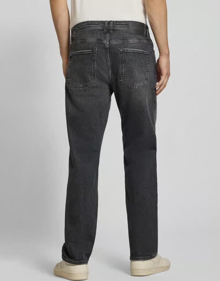 Only & Sons straight fit jeans van katoenmix model 'EDGE PERFORMANCE WB 38' - Foto 5