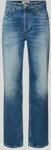 Only & Sons straight fit jeans van katoenmix model 'EDGE PERFORMACE DMB 6' - Foto 4