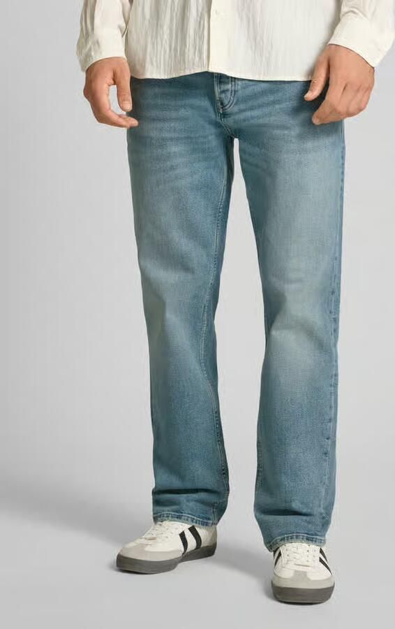 Only & Sons Straight fit jeans van katoenmix model 'EDGE PERFORMACE' - Foto 5