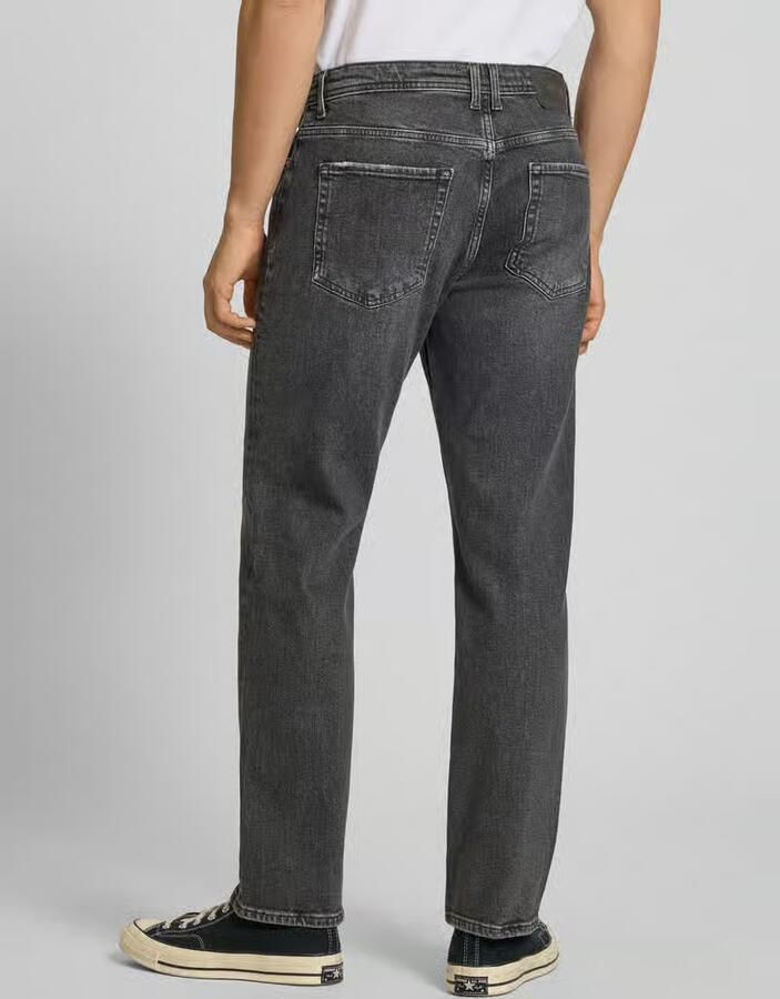 Only & Sons straight fit jeans van katoenmix model 'EDGE PERFORMANCE WB 38' - Foto 4
