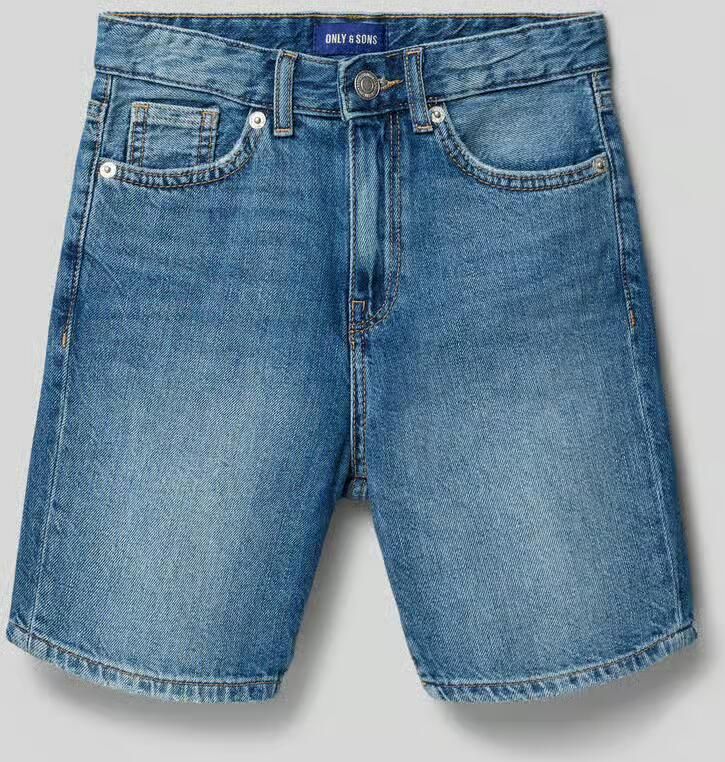 Only & Sons straight fit korte jeans van puur katoen model 'JEDGE' - Foto 2