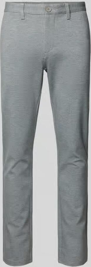 Only & Sons Tapered fit broek met knoop- en ritssluiting model 'MARK'