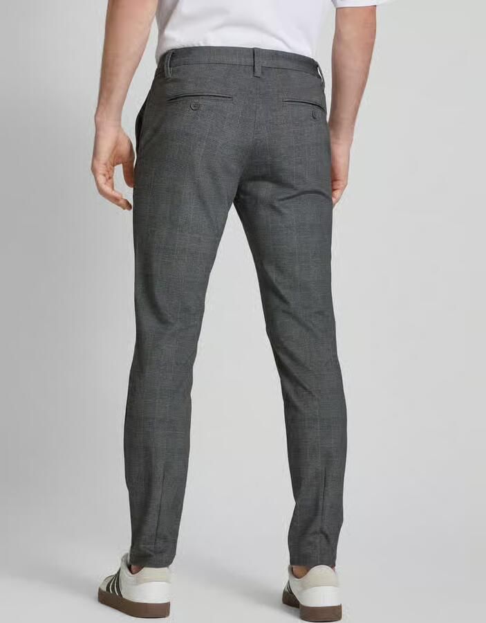 Only & Sons Tapered fit broek met stretch model 'Mark' - Foto 3