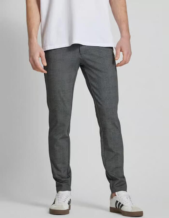 Only & Sons Tapered fit broek met stretch model 'Mark' - Foto 4