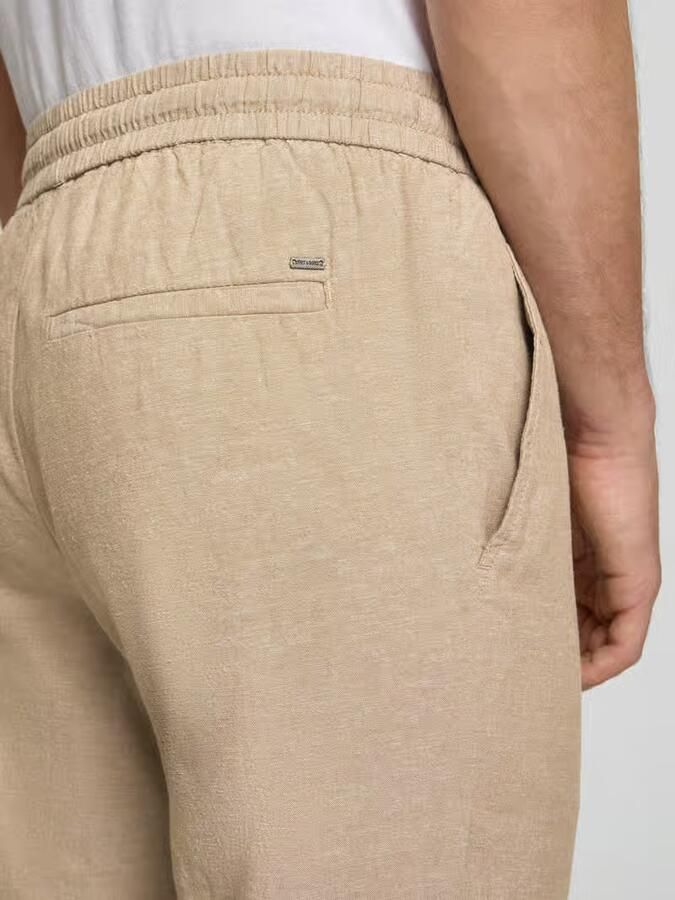 Only & Sons tapered linnenbroek van mix van katoen en linnen model 'LINUS'