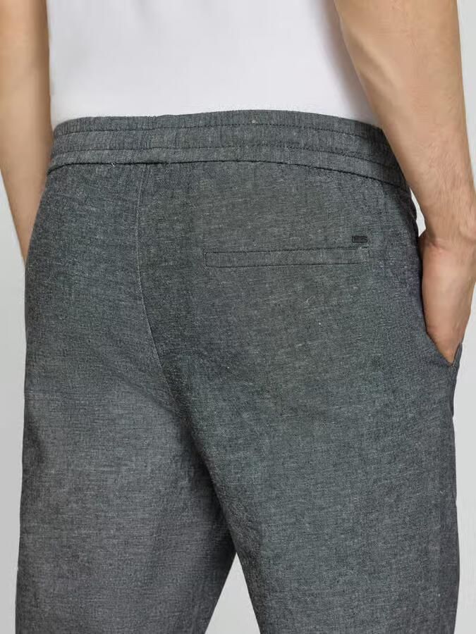 Only & Sons tapered linnenbroek van mix van katoen en linnen model 'LINUS'