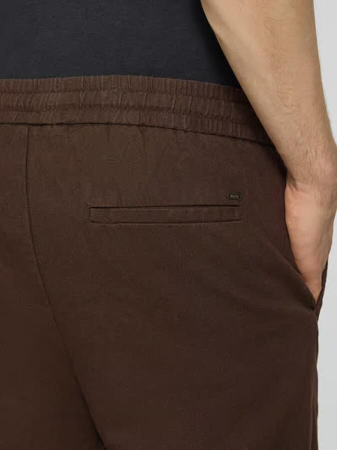 Only & Sons tapered linnenbroek van mix van katoen en linnen model 'LINUS'