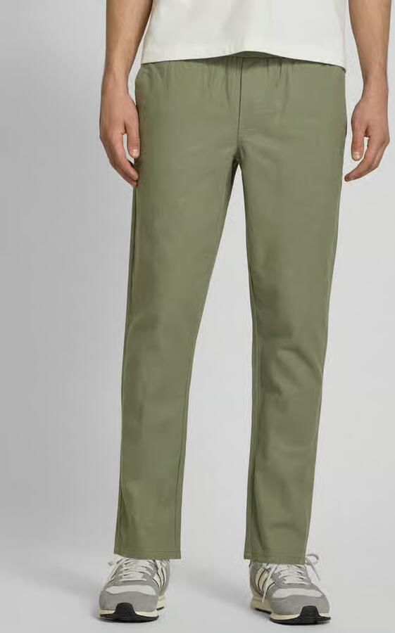 Only & Sons tapered linnenbroek van mix van katoen en linnen model 'LINUS' - Foto 4