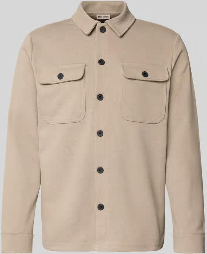 ONLY & SONS Overhemd met lange mouwen ONSNEWKODYL OVERSHIRT SWEAT NOOS - Foto 5