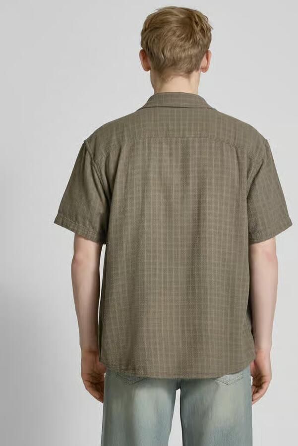Only & Sons regular fit vrijetijdsoverhemd van mix van viscose en linnen model 'LATHAM' - Foto 4