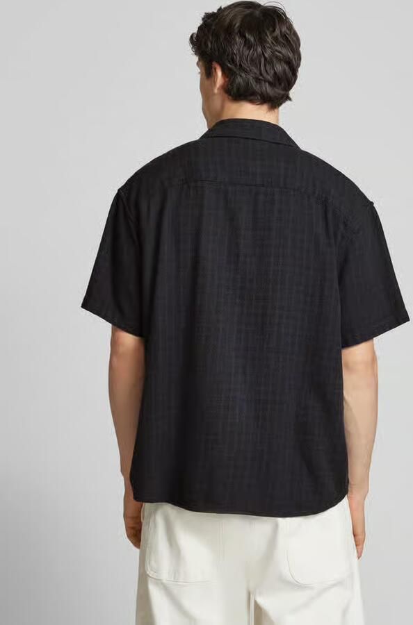 ONLY & SONS Overhemd met korte mouwen ONSLATHAM RLXSS RESORT LINEN STRUC 0257