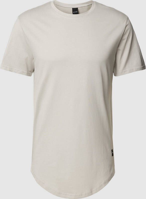 Only & Sons T-shirt met afgeronde zoom model 'MATT'