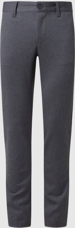 Only & Sons Tapered fit broek met stretch model 'Mark'