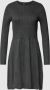 Only Gebreide jurk ONLALMA L S O-NECK DRESS KNT NOOS - Thumbnail 2