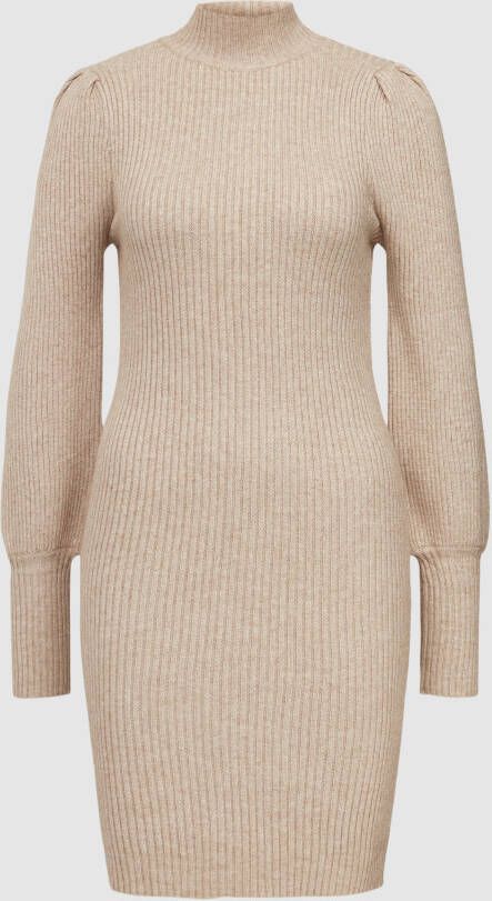 Only Comfort fit gebreide jurk van viscosemix model 'KATIA' - Foto 8