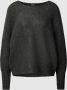 Only Gebreide pullover met boothals model 'DANIELLA' - Thumbnail 2
