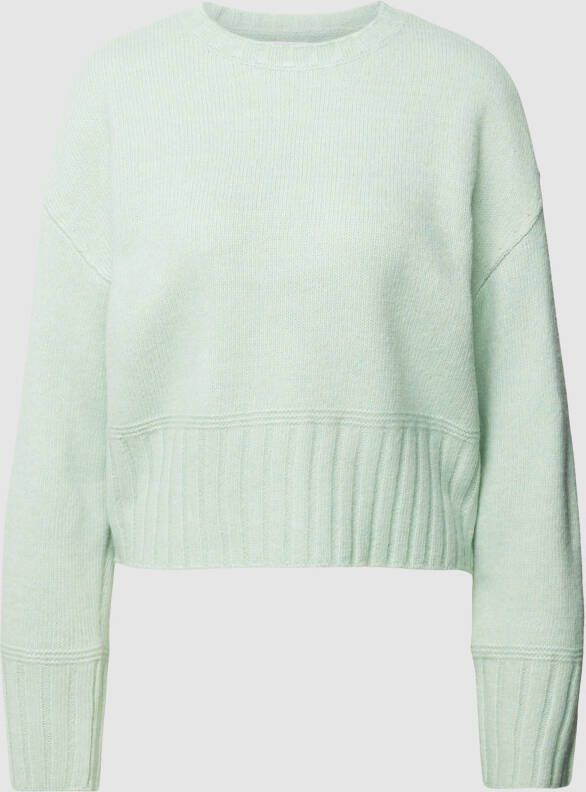 Only Gebreide pullover met extra brede schouders model 'ALLIE'